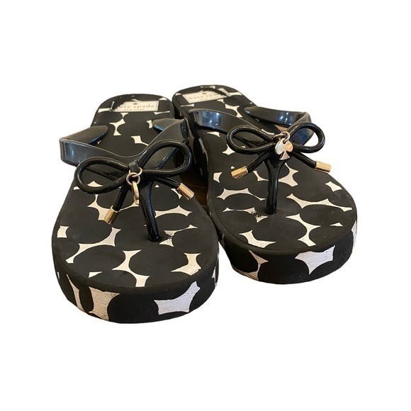 Y2K Kate Spade Platform Sandals Size 9‎ - Picture 1 of 7